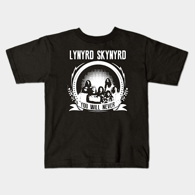 Lynyrd Skynyrd Kids T-Shirt by Kusuma Wahyud